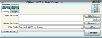 OJOsoft MP3 to WAV Converter