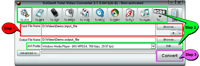 Convert MOV to PSP - MOV to PSP Converter